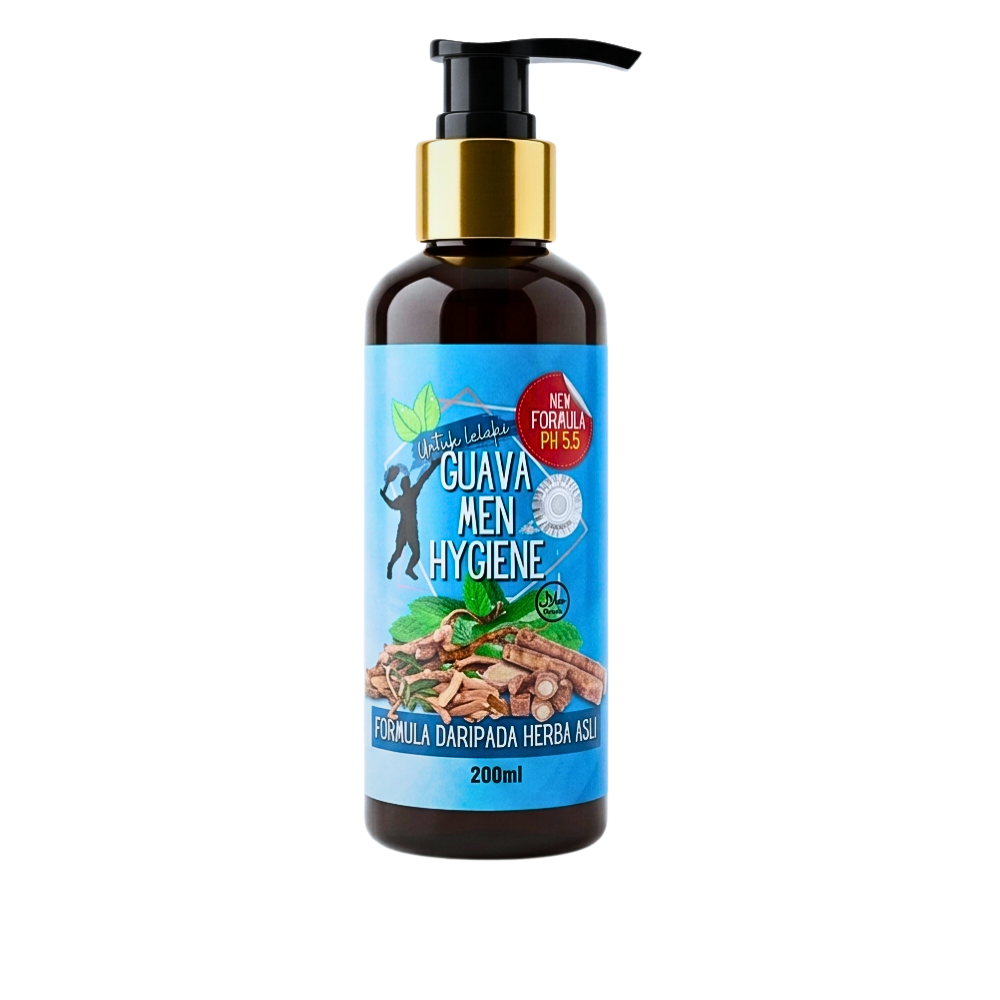 Stok sedia ada Guava Men Hygiene ZMBeauty untuk penjagaan intim lelaki sejati