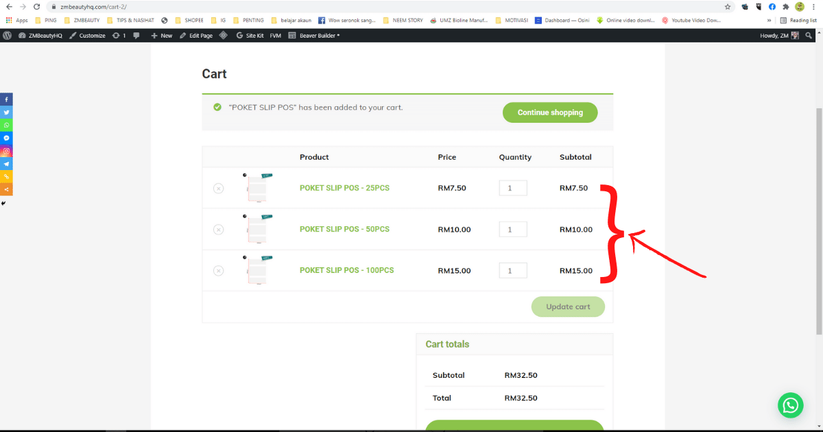 3 langkah mudah cara buat variasi produk di wordpress