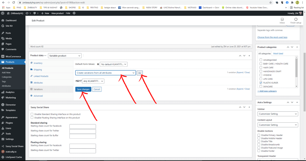 3 langkah mudah cara buat variasi produk di wordpress5