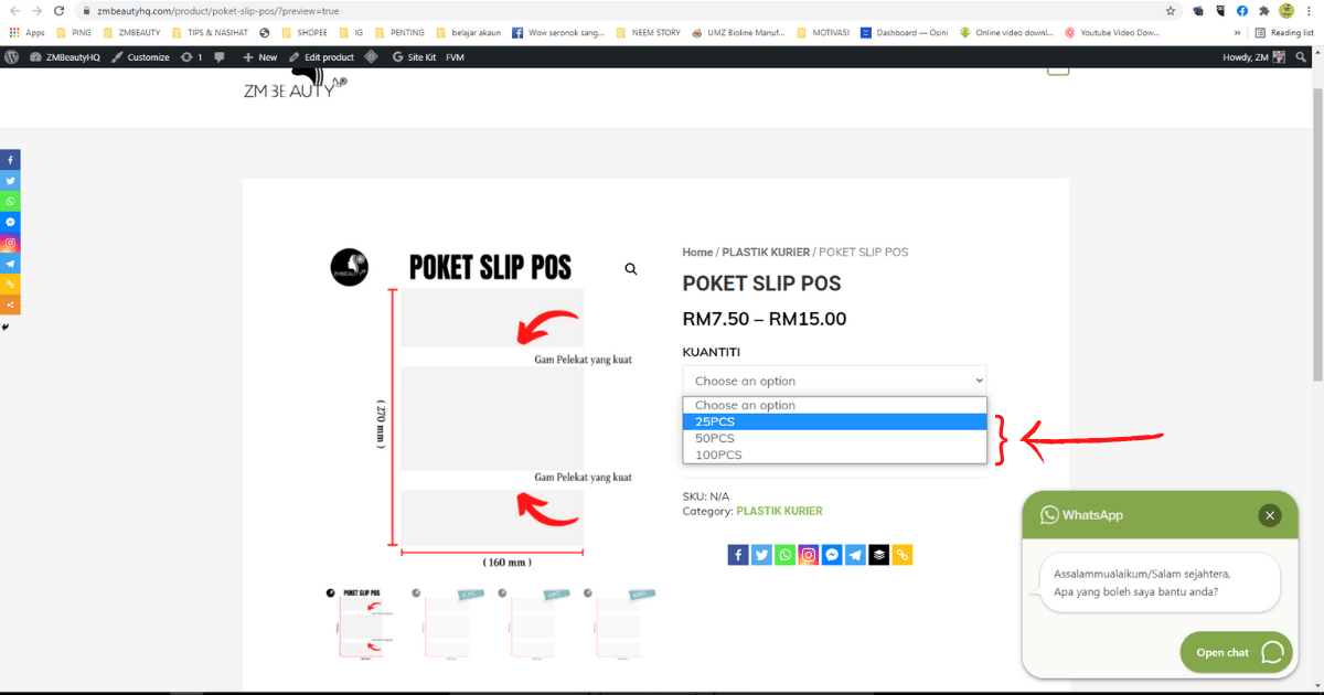 3 langkah mudah cara buat variasi produk di wordpress8