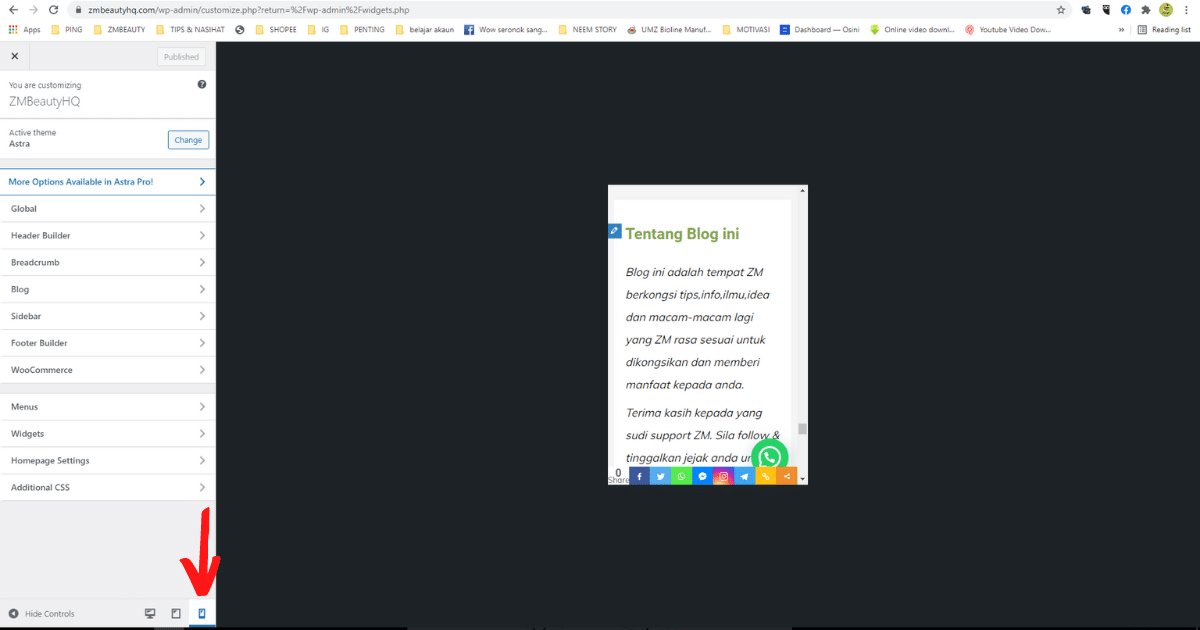 3 langkah mudah pasang side bar di wordpress11