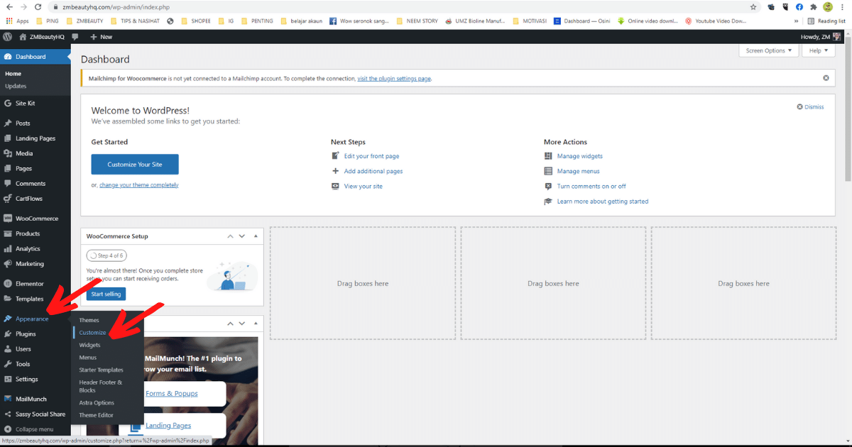3 langkah mudah pasang side bar di wordpress2