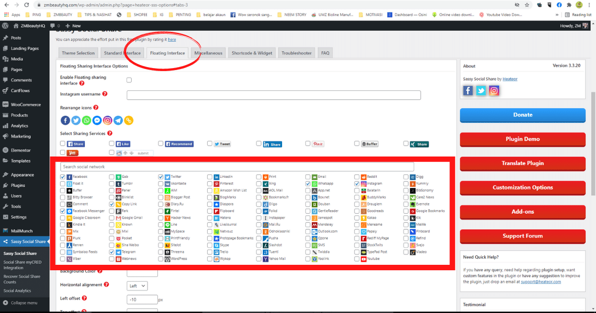 5 langkah mudah pasang plugin share media sosial di wordpress10