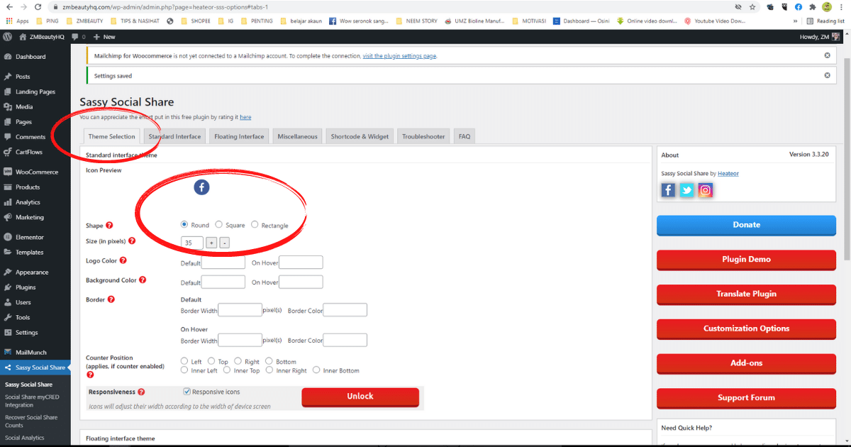 5 langkah mudah pasang plugin share media sosial di wordpress6