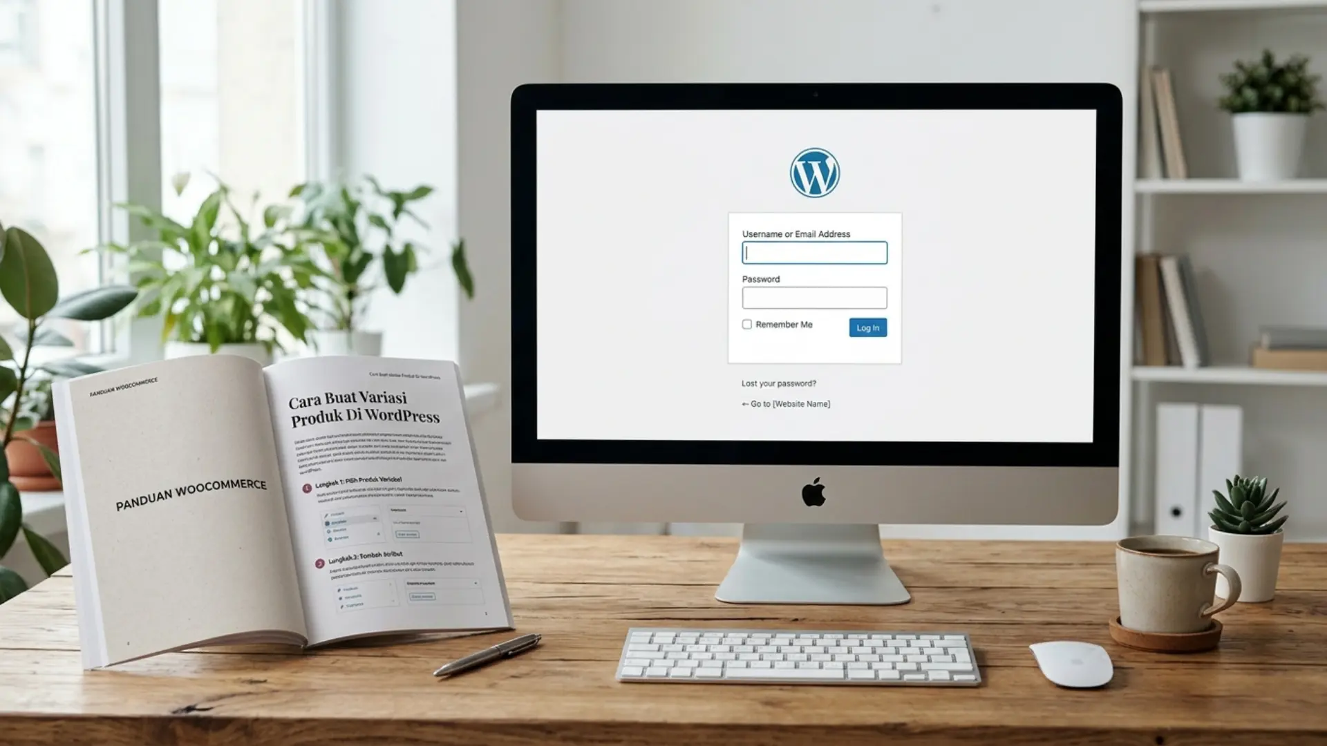 Paparan reka bentuk hadapan borang jualan yang berjaya melaksanakan Cara Buat Variasi Produk Di WordPress.