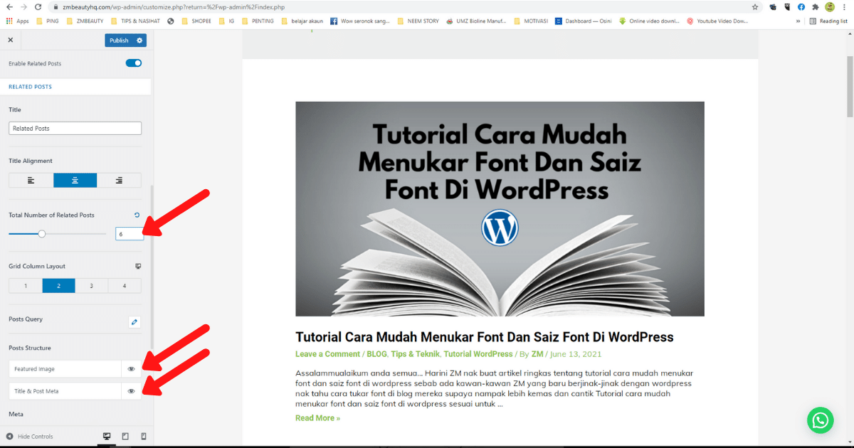 cara mudah membuat related post bawah artikel di wordpress7