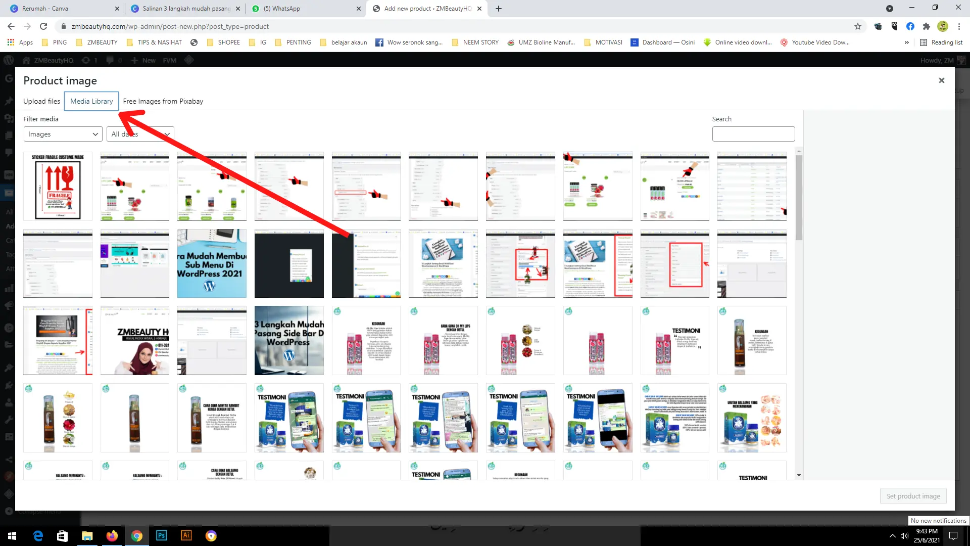 Tambah Produk di WordPress : 3 Langkah Mudah Panduan WooCommerce