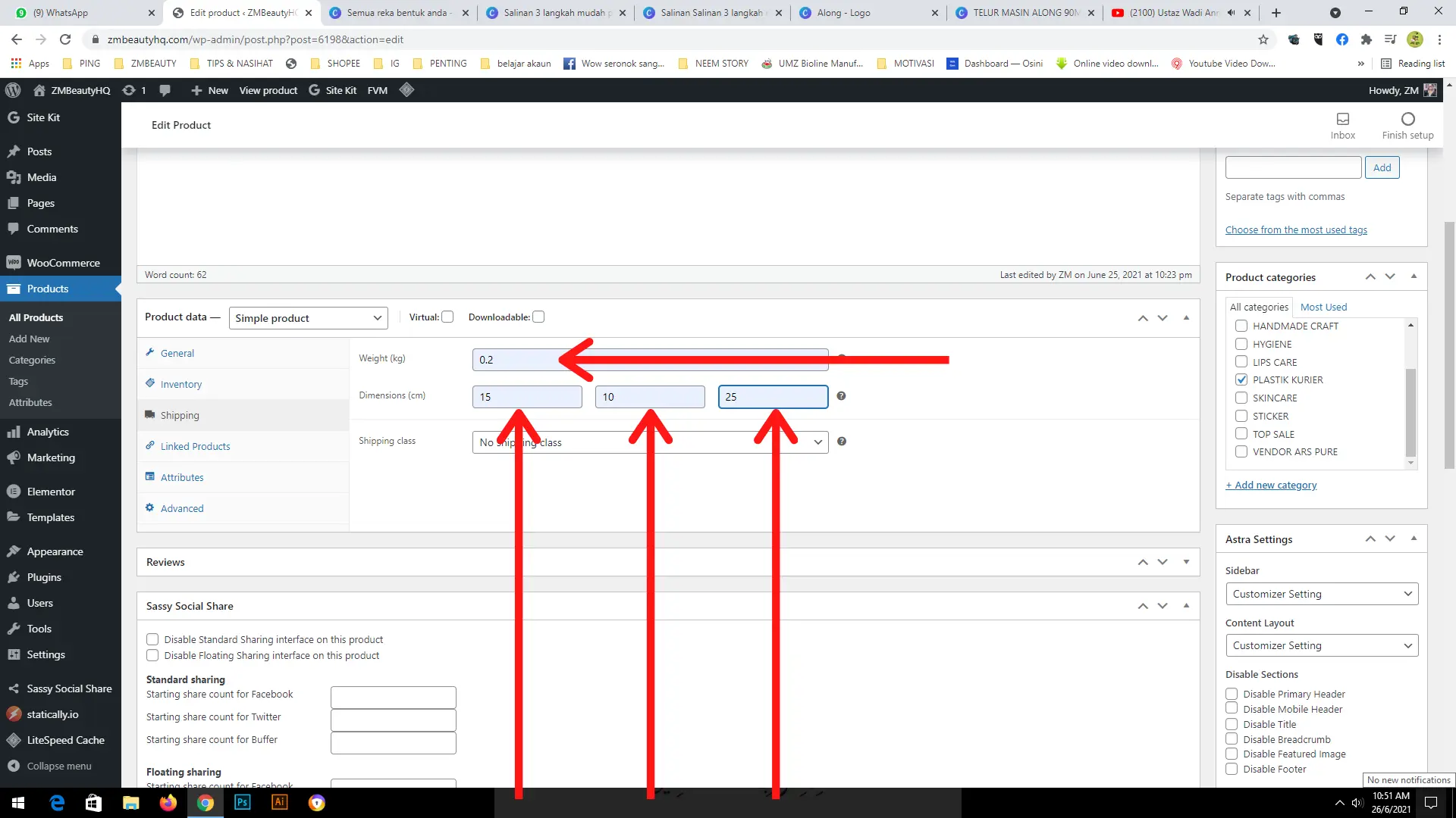 Tambah Produk di WordPress : 3 Langkah Mudah Panduan WooCommerce