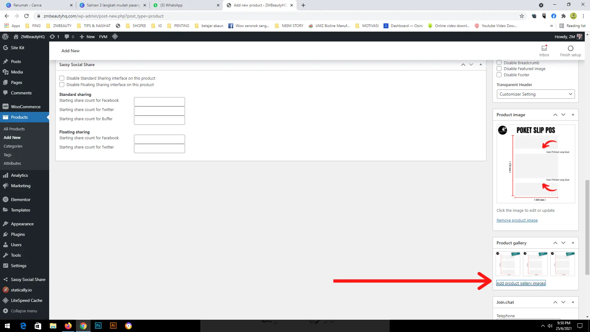 Tambah Produk di WordPress : 3 Langkah Mudah Panduan WooCommerce