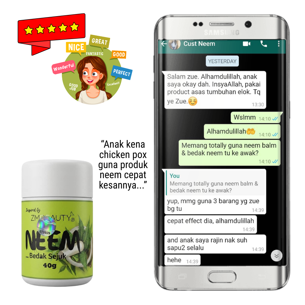 Testimoni Bedak Sejuk Semambu Cepat Berkesan