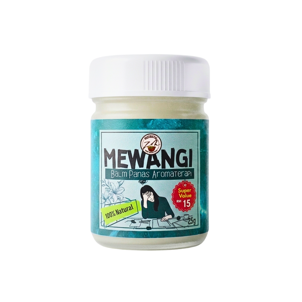 Botol Mewangi Balm Panas Aromaterapi ZMBeauty saiz 25 gram