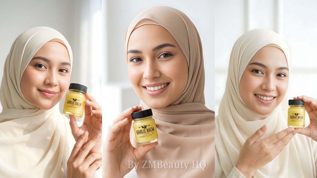"GARLIC BALM ZMBEAUTY untuk kanak-kanak yang lembut pada kulit"