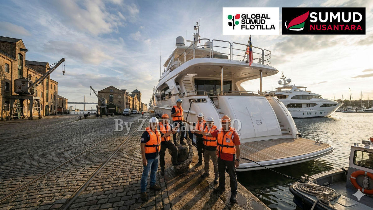 Latihan Intensif Sukarelawan Sumud Nusantara - check kapal