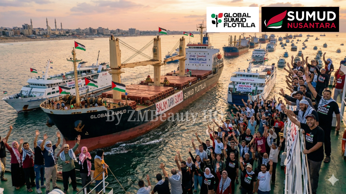 Sukarelawan Sumud Nusantara Malaysia berangkat ke KLIA untuk misi GSF 2.0