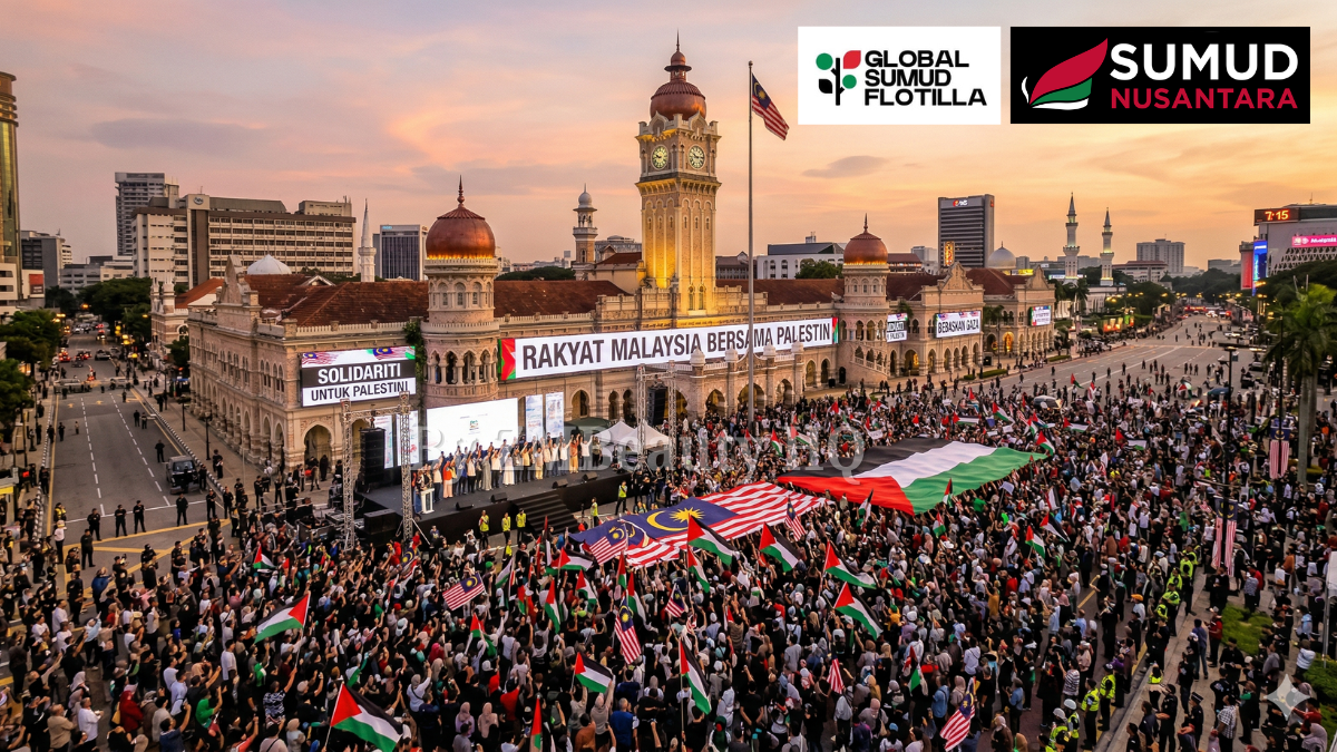 Sokongan ZMBeautyHQ terhadap misi kemanusiaan Global Sumud Flotilla.