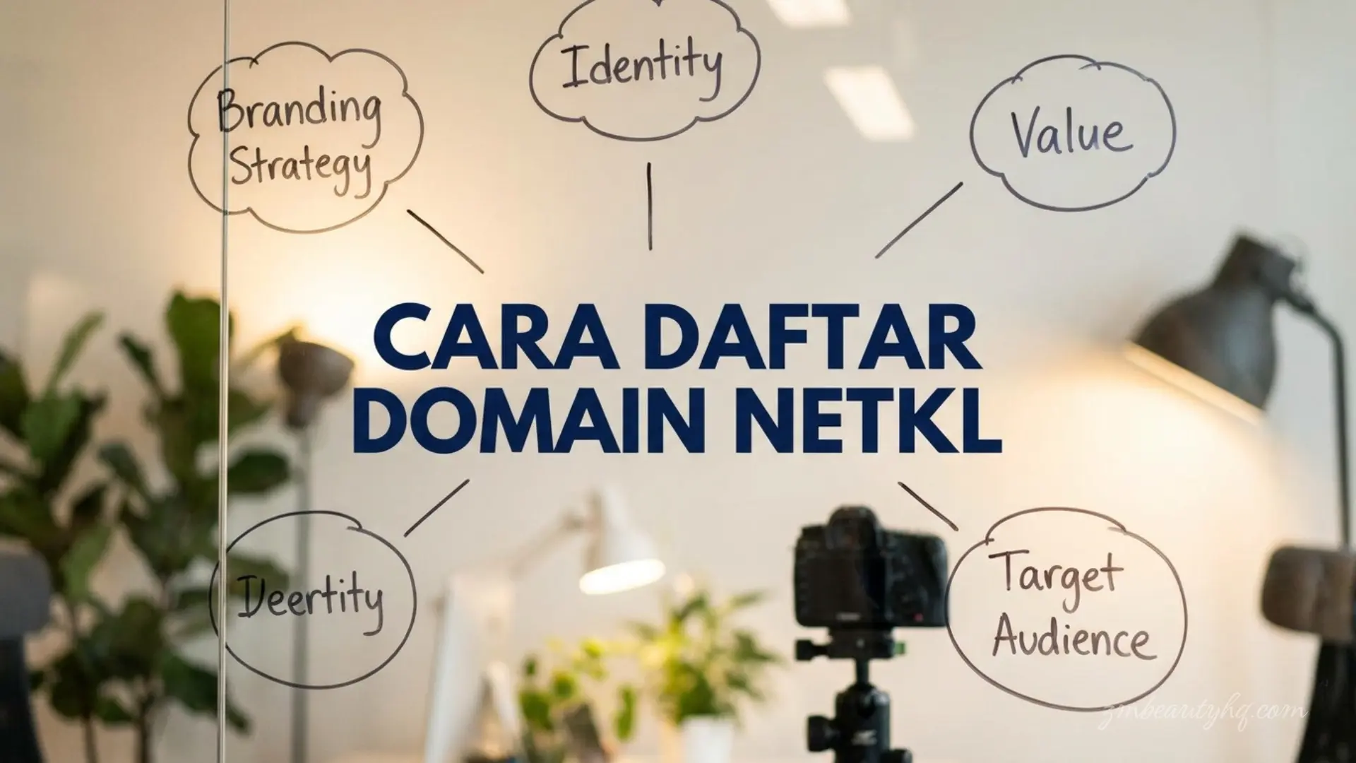 Strategi memilih nama laman web terbaik sebelum mengikut panduan cara daftar domain NetKL untuk usahawan.