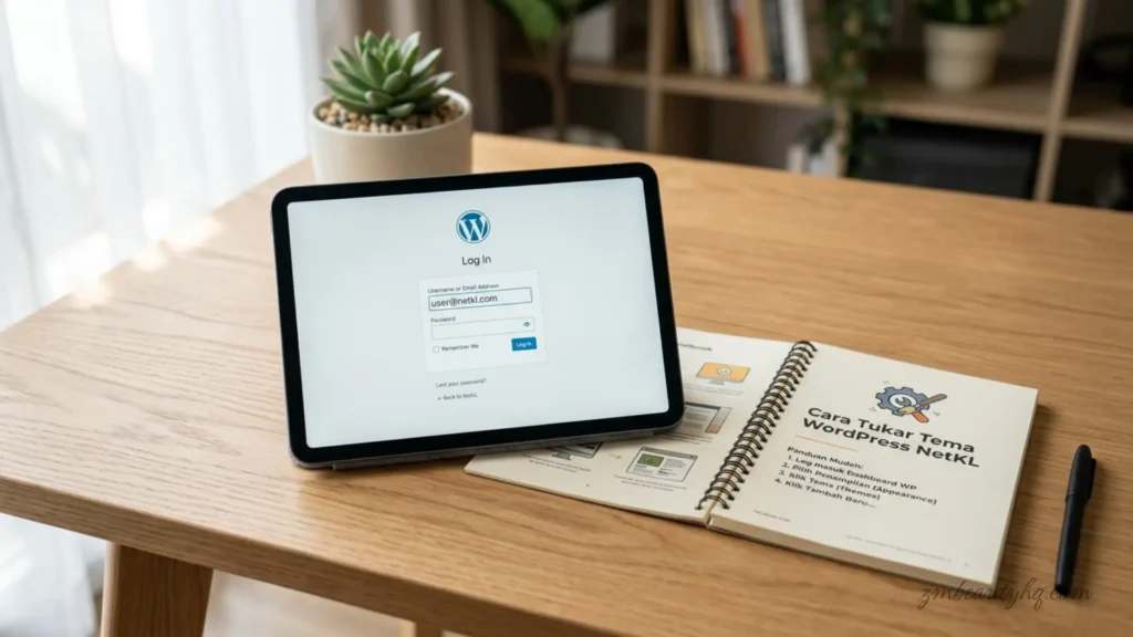 Cara Tukar Tema WordPress NetKL