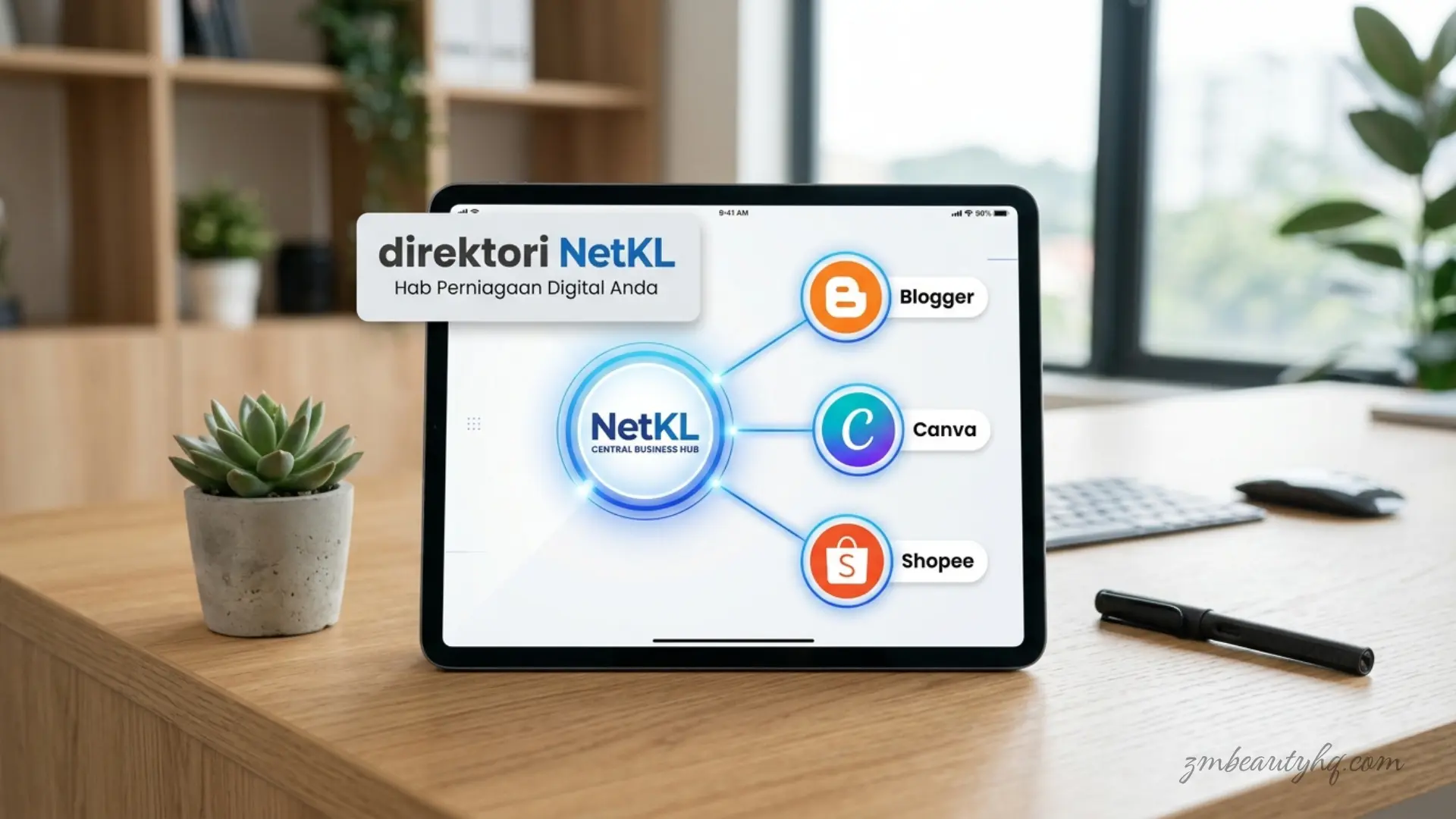Panduan pemetaan alamat url siber ke pelbagai platform aplikasi percuma menerusi direktori NetKL.