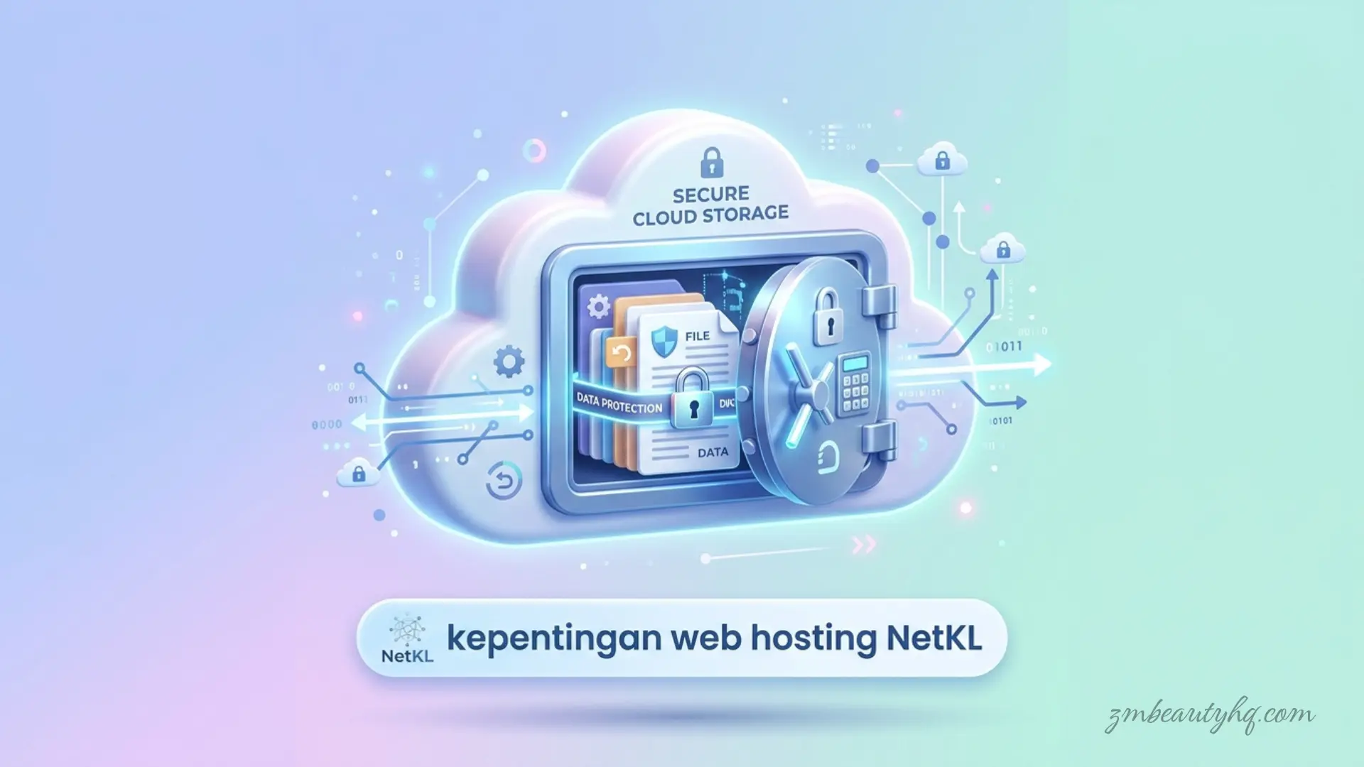Fungsi perlindungan keselamatan salinan sandaran data mingguan dalam tutorial kepentingan web hosting NetKL.