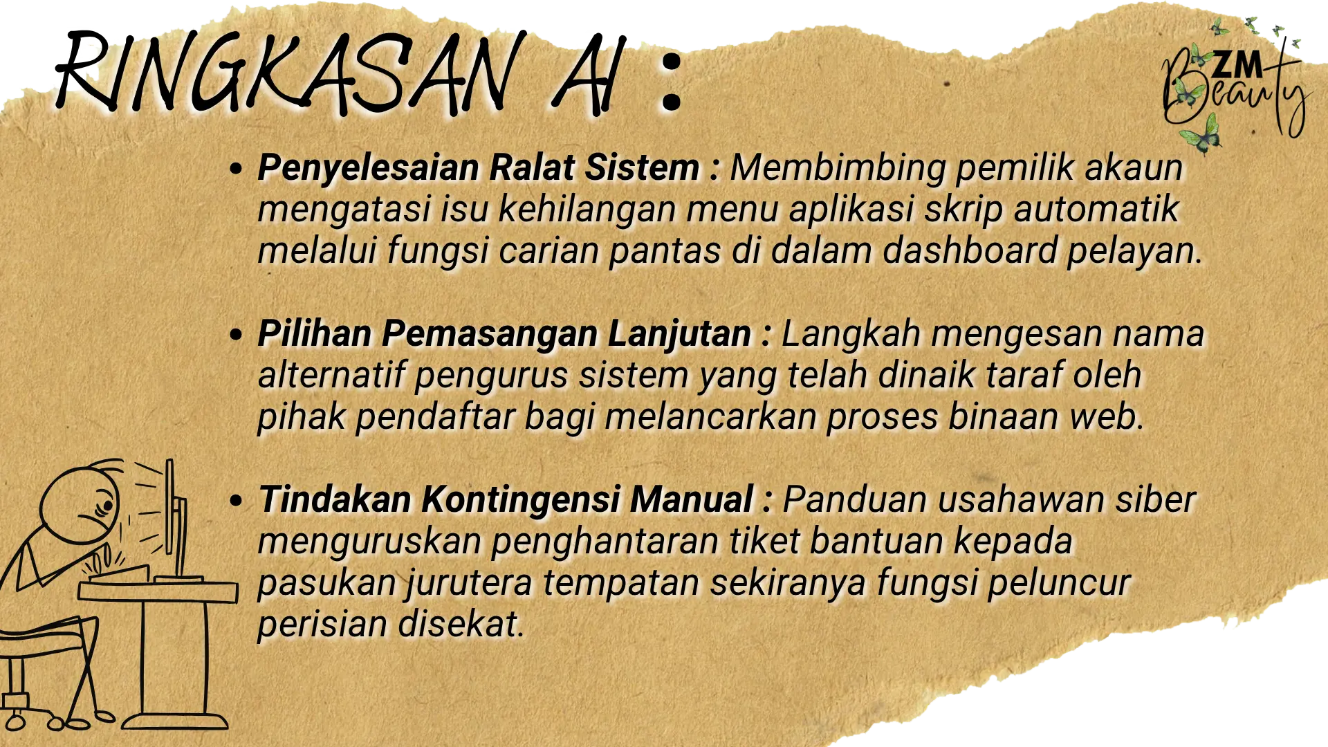 Langkah alternatif membina pangkalan data mysql akibat ralat masalah Softaculous tiada di cPanel.