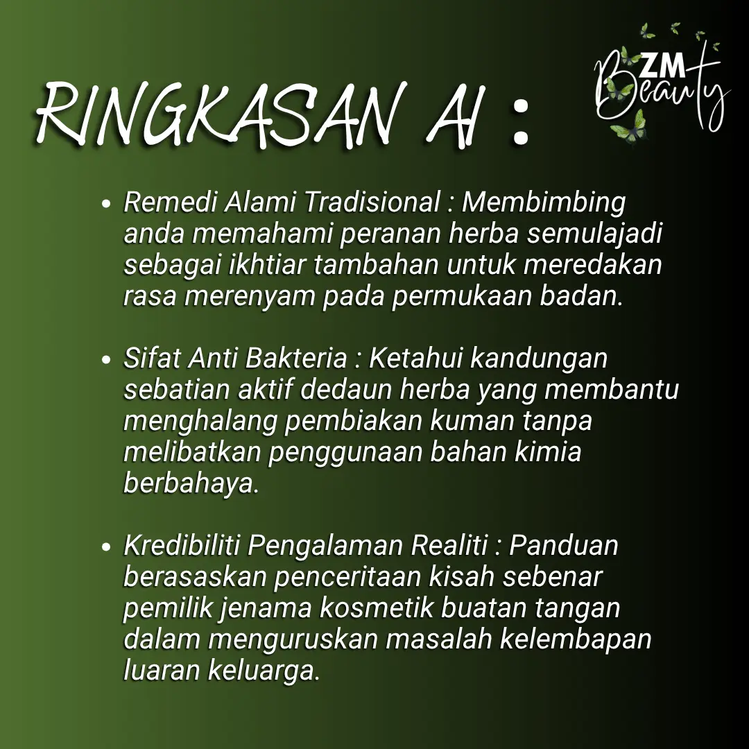 cara berkesan hilangkan gatal kulit